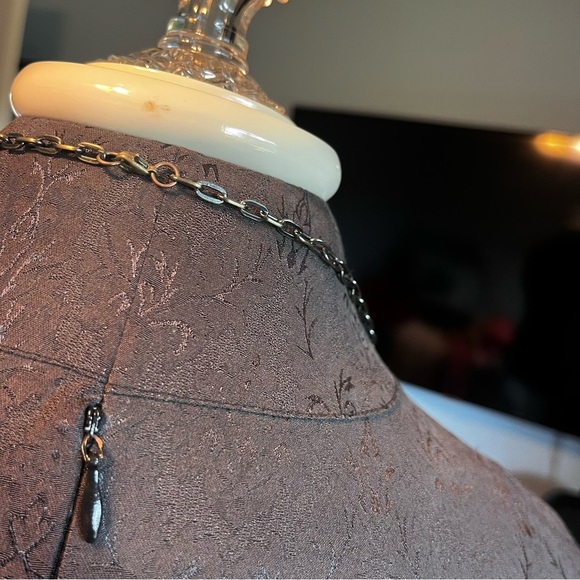 Vintage Owl Snuff Oil Bottle Pendant 17” - Picture 5 of 7